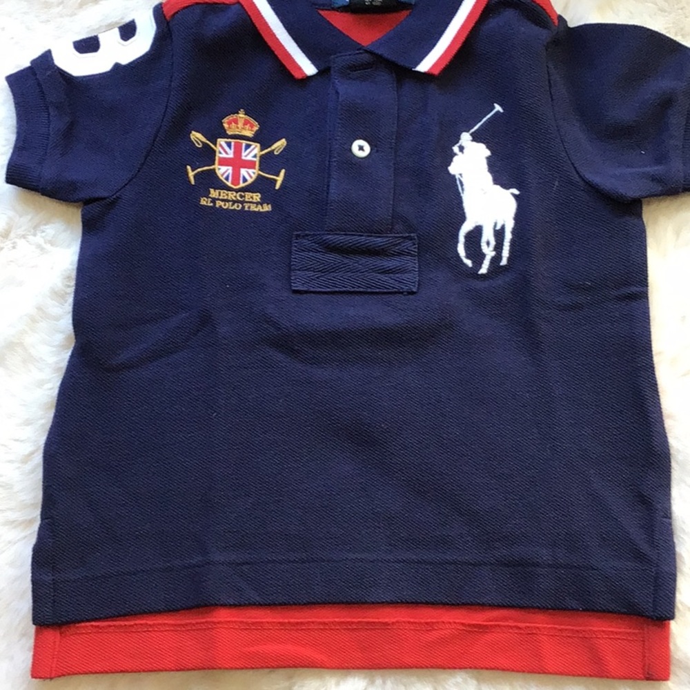 Polo Ralph Lauren Big Pony Polo Shirt Size 12 months NWT